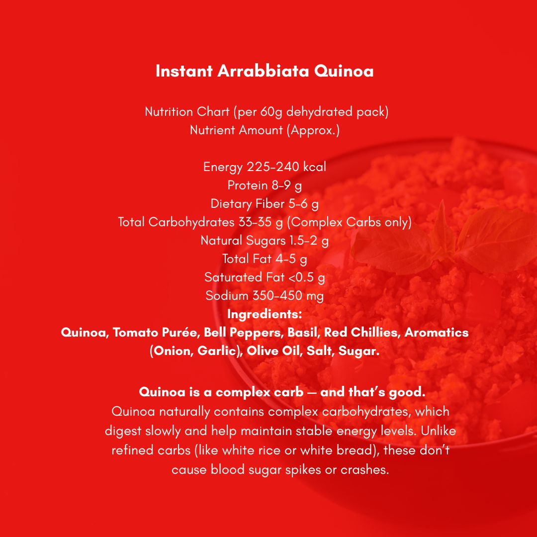 Arrabbiata Instant Quinoa Bowl (Tomato Basil)