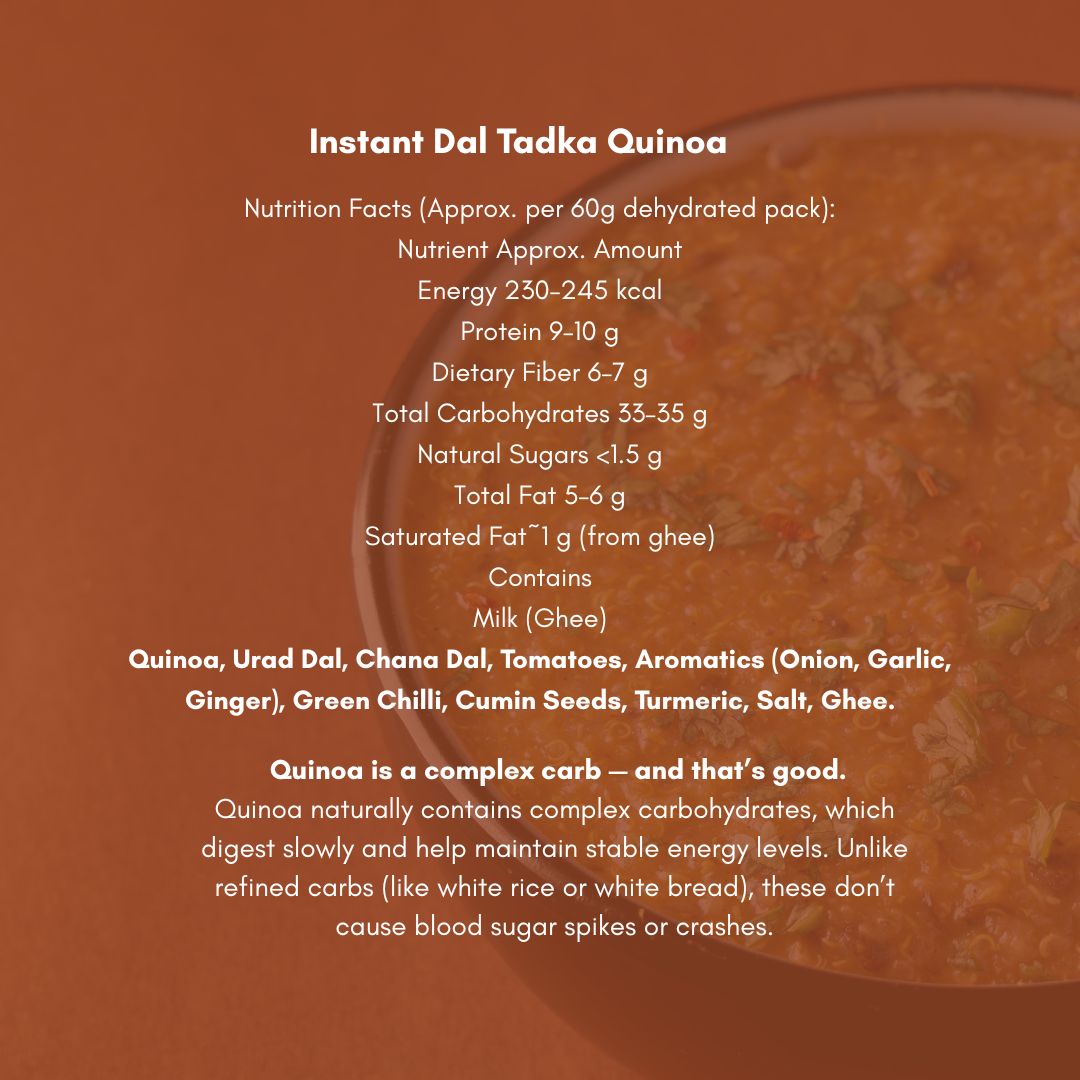 Dal Tadka Instant Quinoa