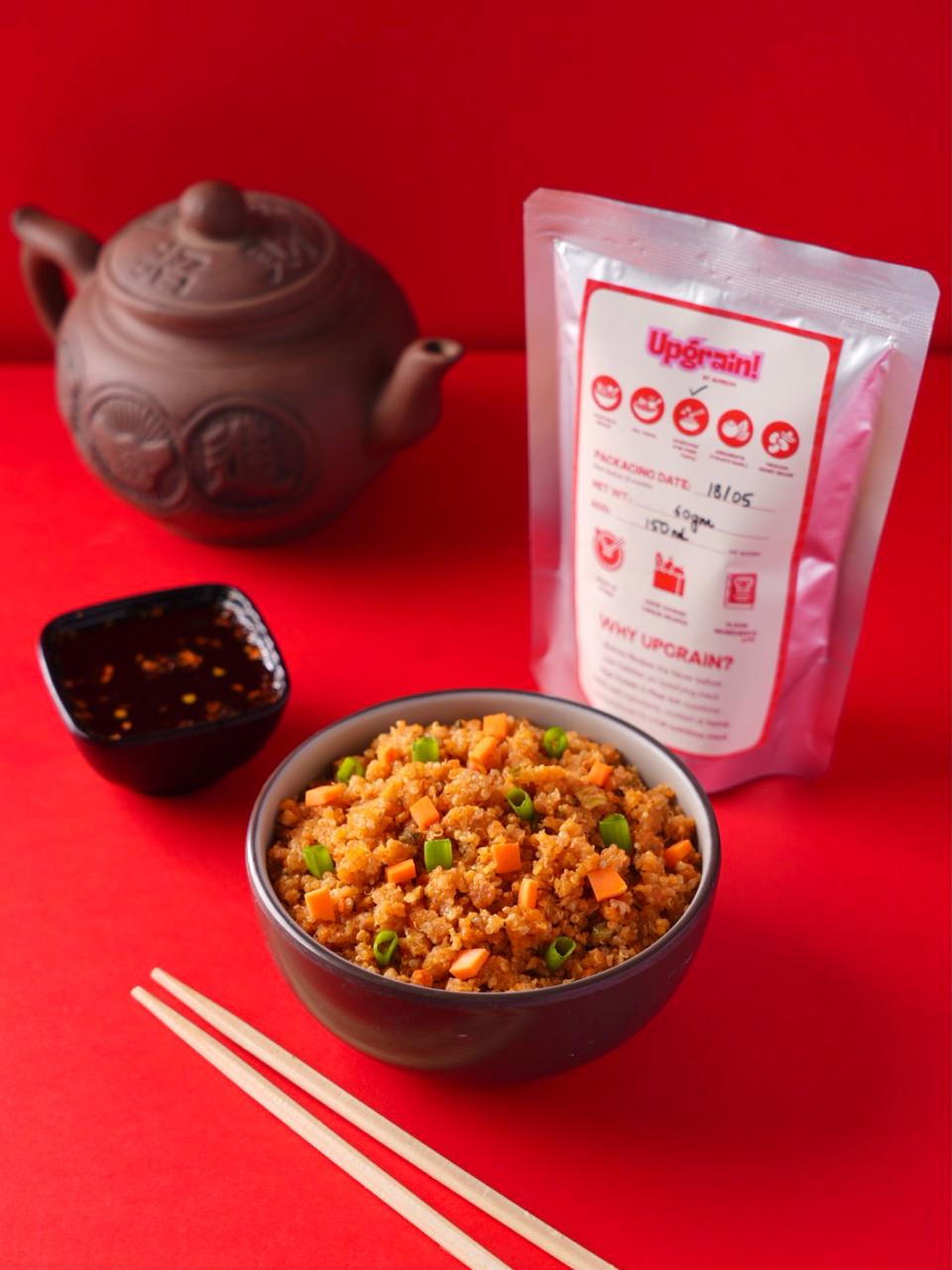 Schezwan Stir-Fried Instant Quinoa
